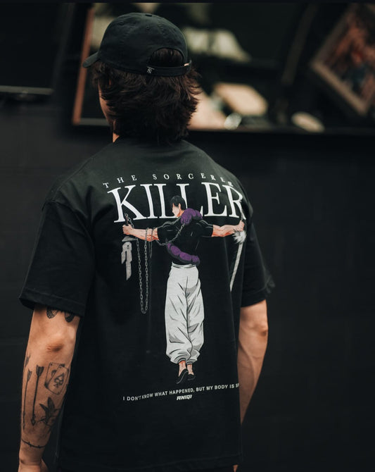 🔥"THE SORCERER KILLER" Oversized Tee